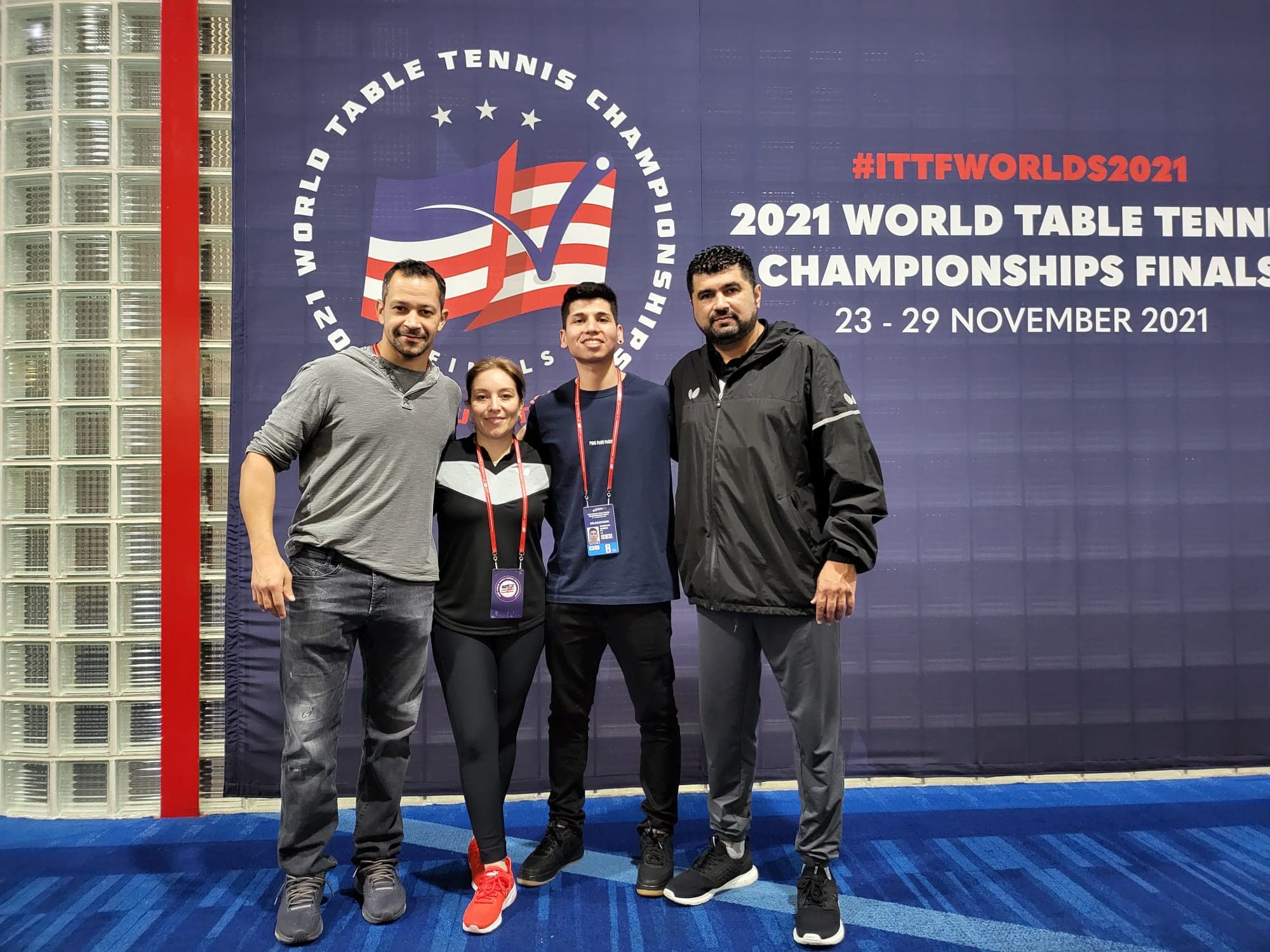 Coach David Bonilla at Broward Table Tennis Club