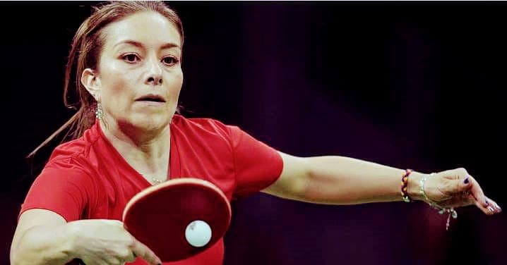Coach Lady Ruano in an Olympic match